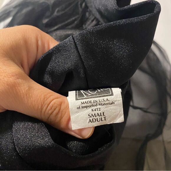 Kelle dance solo costume black COLOR THEORY 5343 ORGANDY SKIRT 4231 2 piece SA - Picture 3 of 7